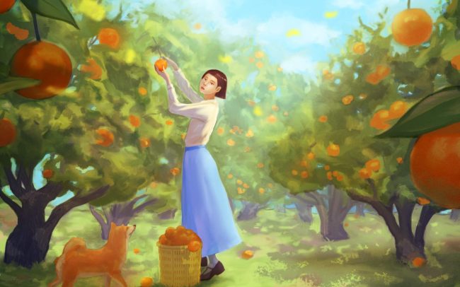 台灣 插畫家 馬不講話 maia 作品 - 2024 新年賀卡