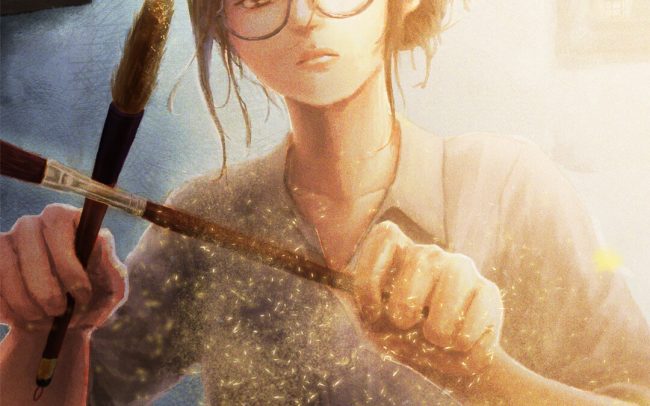 情境插畫 台灣文化 傳統技藝 擂金畫體驗